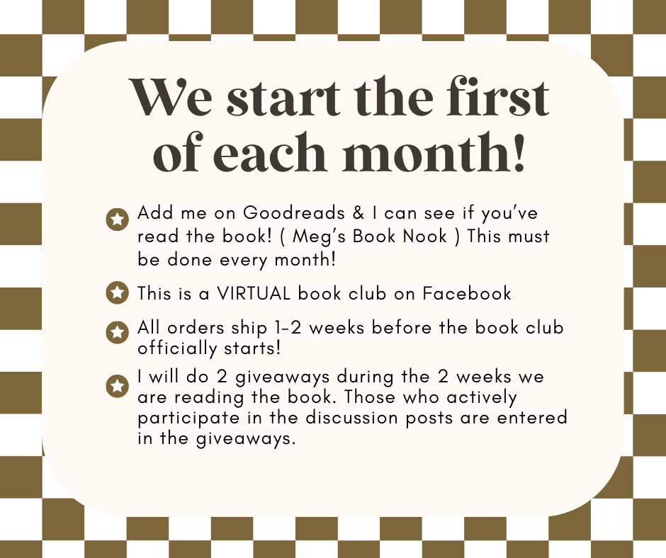 Monthly Blind Date Book Club