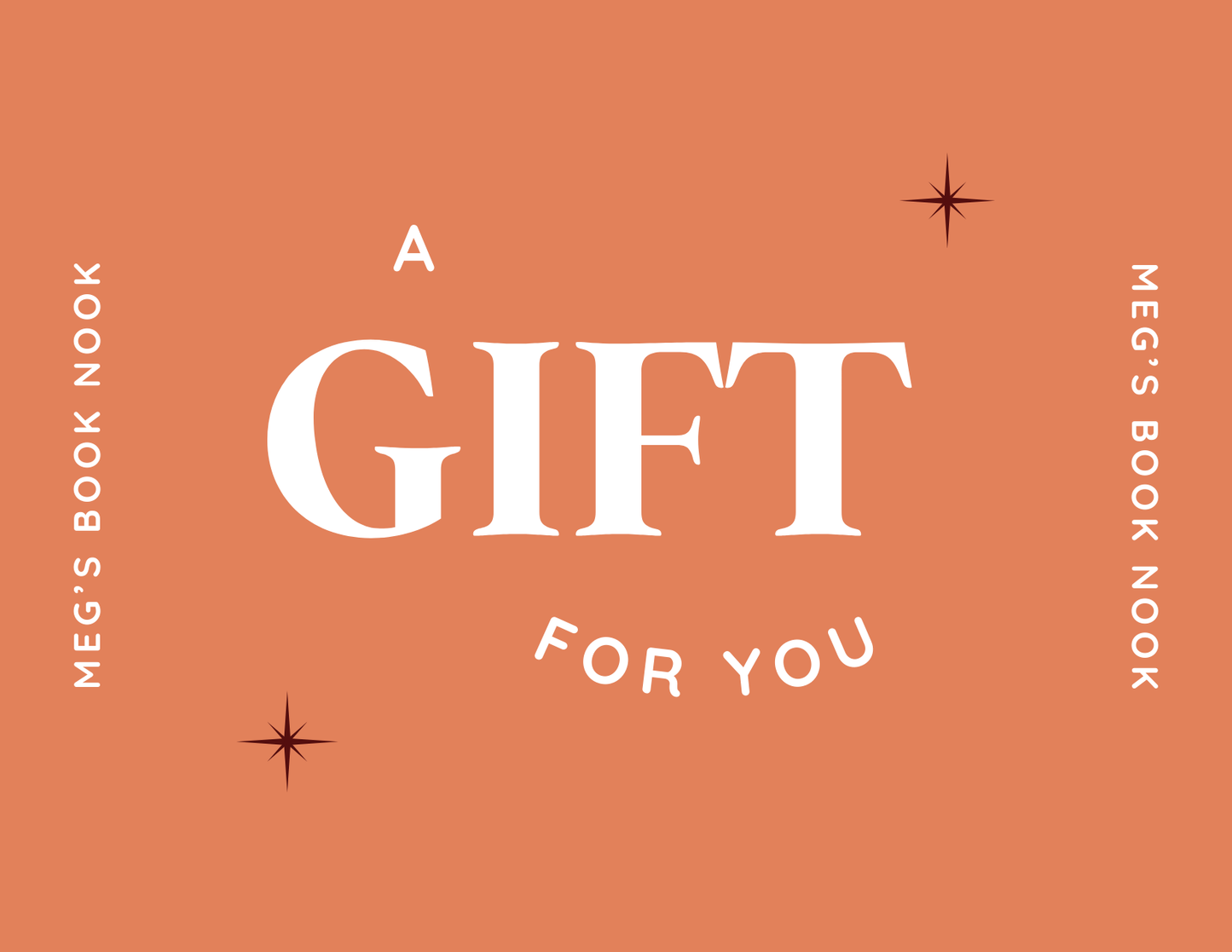 Meg's Book Nook Gift Card