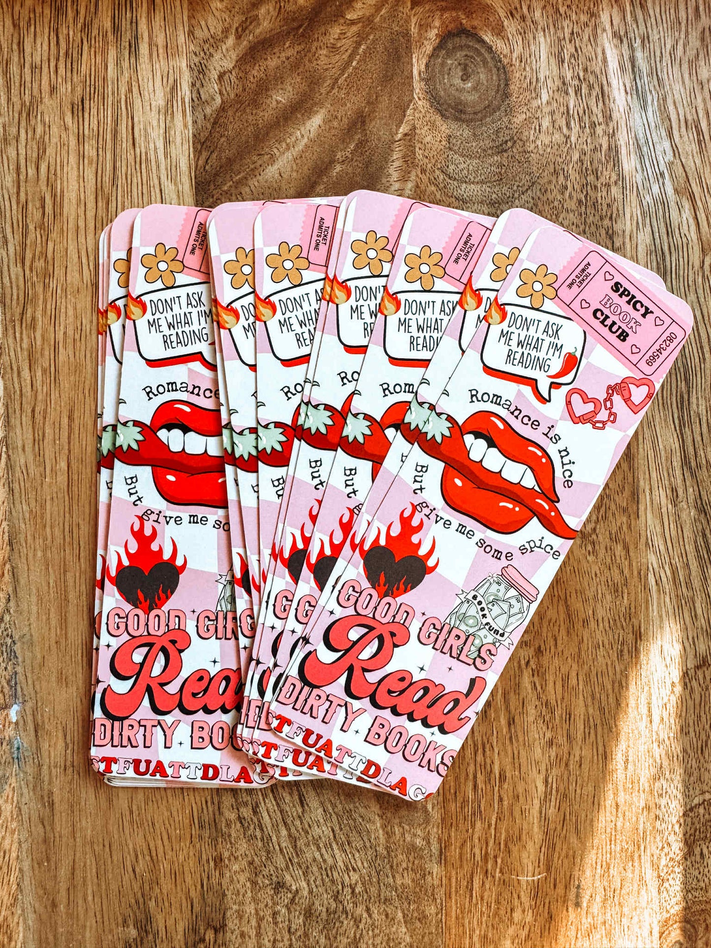 Double Sided Bookmarks