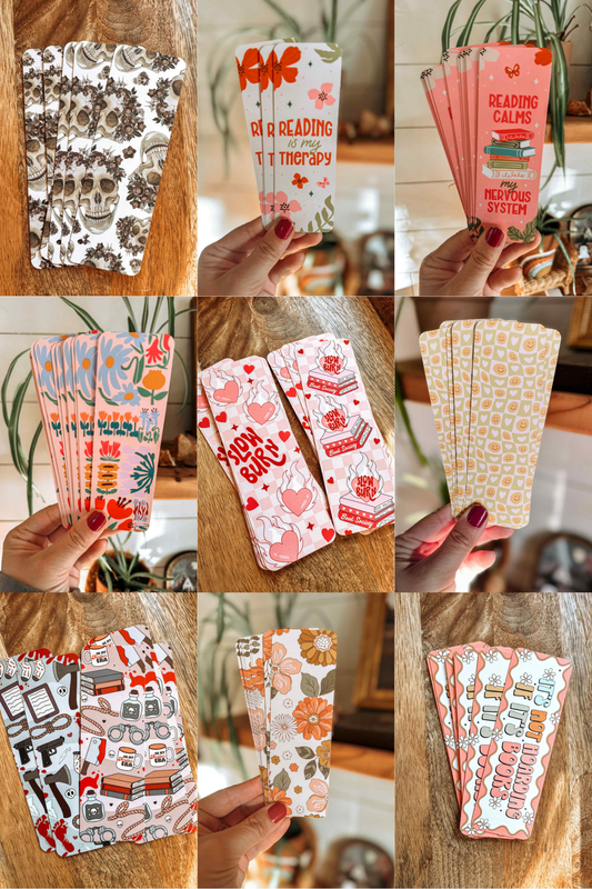 Double Sided Bookmarks